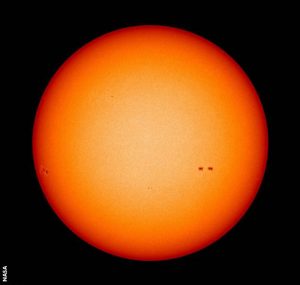 diminishing solar activity